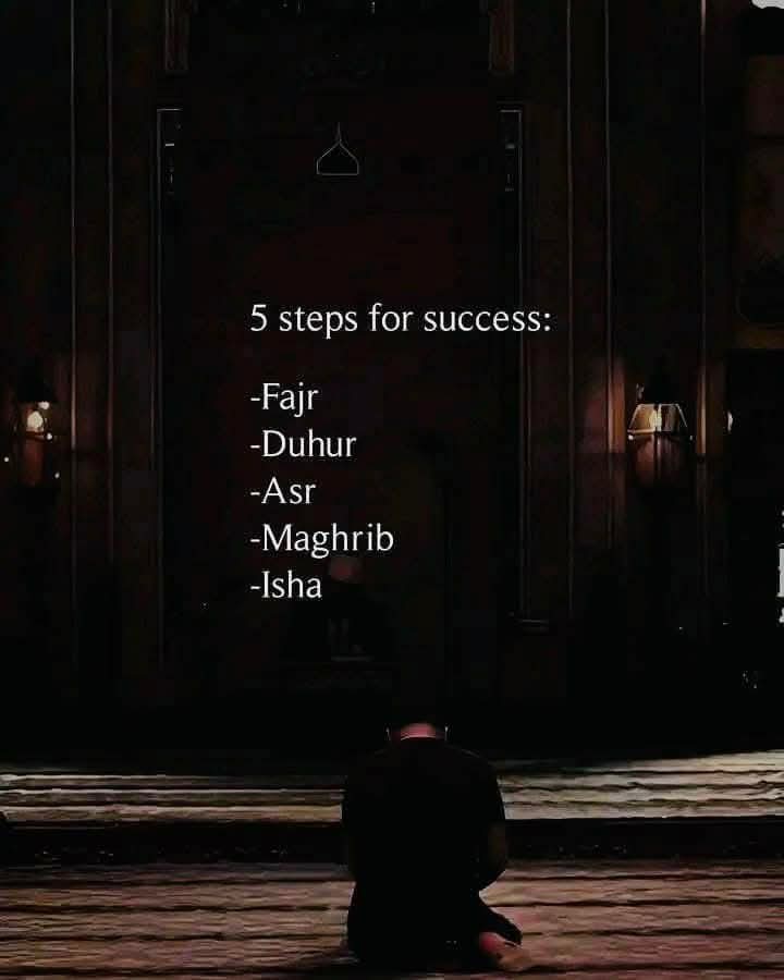 5 steps to success