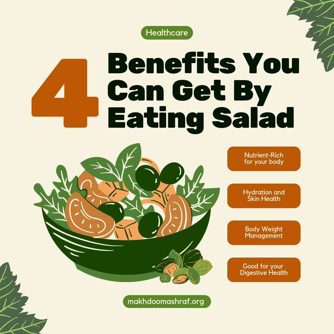 4 Benefits from Salad