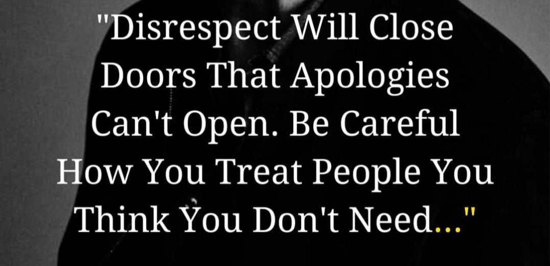 Be careful with your words