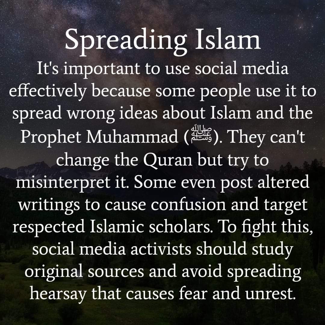 Spreading Islaam