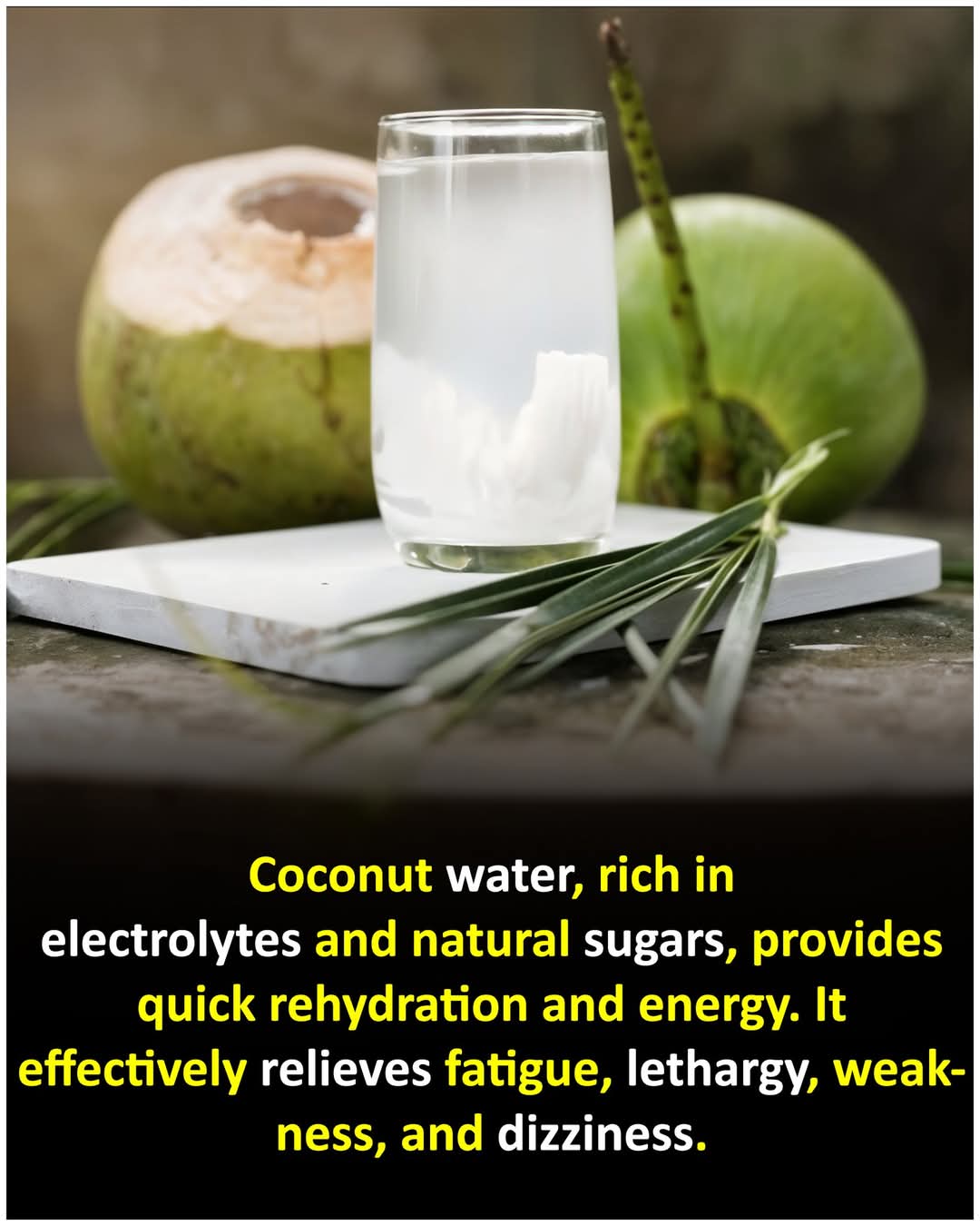Coconut water