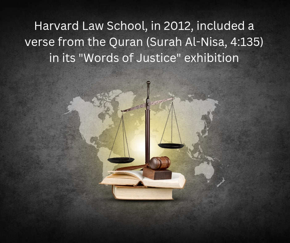 Surah Al-Nisa, 4:135 and Harvard Law School